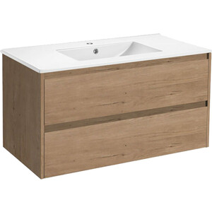 Тумба под раковину Vincea Gio 100х46 N.Oak (VMC-2G100NO)