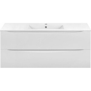 Тумба с раковиной Vincea Mia 120х46 G.White (VMC-2MC120GW, VBS-13120)