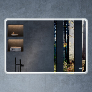 Зеркало Vincea LED 120х80 c сенсорным выключателем и диммером, антизапотевание (VLM-3MA120-2)