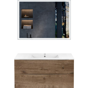 Мебель для ванной Vincea Mia 100х46 V.Oak