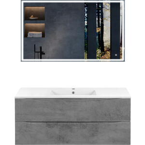 Мебель для ванной Vincea Mia 120х46 Beton
