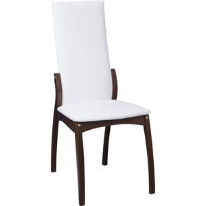 Стул Ессентуки Токио орех темный f-231, белый