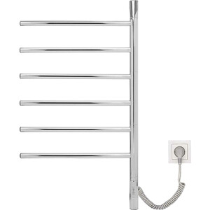 Полотенцесушитель электрический Vincea 43х80 поворотный, хром (VTD-1S2CE)