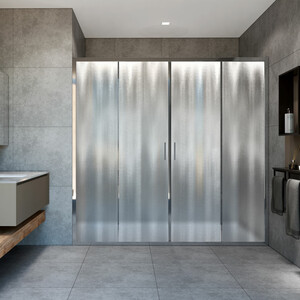 Душевая дверь Vincea Garda VDS-1G 170х190 шиншилла, хром (VDS-1G2170CH)