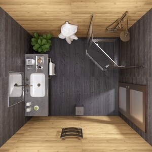 Душевой уголок Triton Дека-Хром 90х90 прозрачный, хром (Щ0000053608)