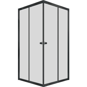 Душевой уголок Triton Вента-Блэк 90х90 прозрачный, черный (Щ0000054466)