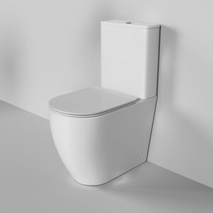 Унитаз-компакт безободковый Grossman Style для инвалидов, с тонким сиденьем-микролифт (GR-4473S)