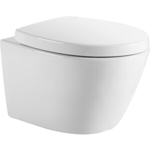 Комплект унитаза Aquanet Zvezda-1 с инсталляцией Grohe, сиденье микролифт (303977, 38772001)