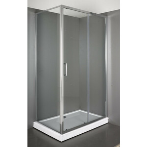 Душевой уголок Aquanet Alfa 160х80 прозрачный, хром (NAA1131)