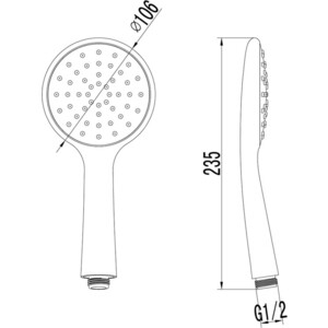 Смеситель для ванны Lemark Pramen хром (LM3314C)