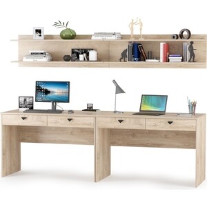 Комплект мебели Моби Бостон №02 дуб эндгрейн элегантный (1023139)