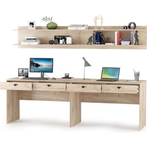 Комплект мебели Моби Бостон №02 дуб эндгрейн элегантный (1023139)