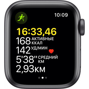 Смарт-часы Apple Watch SE A2351 40мм OLED LTPO серый космос (MKQ13LL/A)