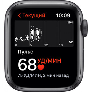 Смарт-часы Apple Watch SE A2351 40мм OLED LTPO серый космос (MKQ13LL/A)