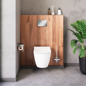 Унитаз подвесной безободковый Damixa Apollo с сиденьем микролифт (DX22C1700SC)