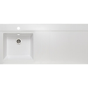 Раковина мебельная Runo Solo Grande Gamma лайт 105х49 правое крыло (4620750029753)