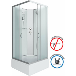 Душевая кабина Niagara NG-1108-14BK 90х90х200