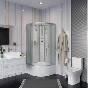 Душевая кабина Niagara NG-2308-14BKT 90х90х210-240