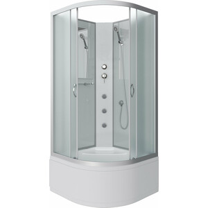 Душевая кабина Niagara NG-2309-14BKG 100х100х215