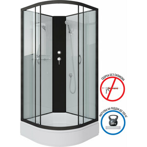 Душевая кабина Niagara NG-6703-14BK 80х80х215
