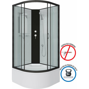 Душевая кабина Niagara NG-6707-14BK 80х80х215