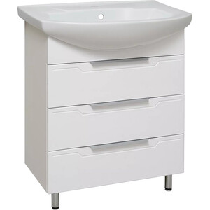Тумба под раковину Runo Верона 60х31 белая (00000001145)