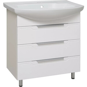 Тумба под раковину Runo Верона 68х31 белая (00000001146)