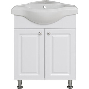 Тумба под раковину Runo Классик 65х51 угловая, белая (УТ000004162)