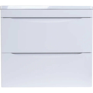 Тумба под раковину Style line Бергамо мини 60х35 Люкс Plus подвесная, белая (СС-00002316)