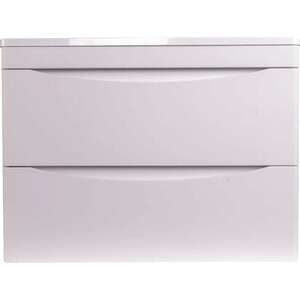 Тумба под раковину Style line Бергамо мини 70х35 Люкс Plus подвесная, белая (СС-00002320)