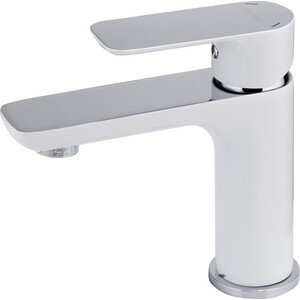 Смеситель для раковины Gappo G1048-1 хром белый (6959477697081)