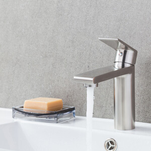 Смеситель для раковины Gappo G1099-20 сатин (6959477697043)