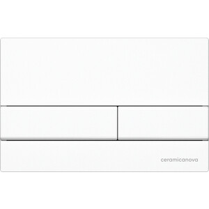 Инсталляция для унитаза Ceramicanova Envision с кнопкой смыва Flat белая (CN1002W)