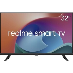 Телевизор Realme TV 32" RMT101 черный (32", HD, 60Гц, SmartTV, Android, WiFi)