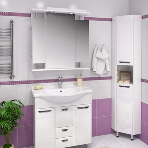 Пенал Runo Эконом 30х180 угловой, белый (00000000290)