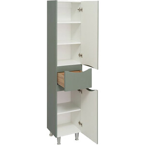 Пенал Runo Афина 35х175 правый, цемент (00-00001210)