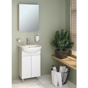 Мебель для ванной Runo Лада 50 напольная, белая