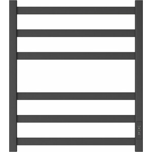 Полотенцесушитель электрический Point Меркурий П6 500x600 черный (PN83856B)