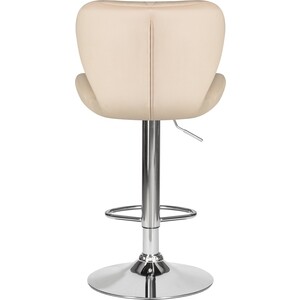 Стул барный Dobrin BARNY LM-5022 бежевый велюр (MJ9-10)