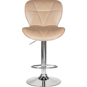Стул барный Dobrin BARNY LM-5022 бежевый велюр (MJ9-10)
