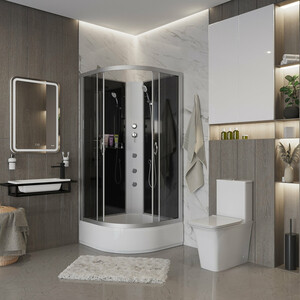 Душевая кабина Niagara NG-3503-14BKG 80х80х200