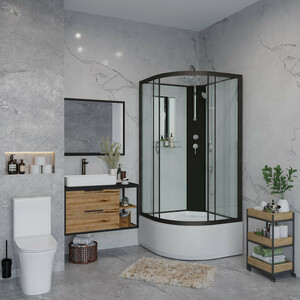 Душевая кабина Niagara NG-6707-14BKT 80х80х210-240