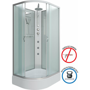 Душевая кабина Niagara NG-33394-14RBKTG 130х90х210-240 правая