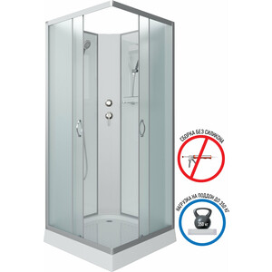 Душевая кабина Niagara NG-1101-14BK 90х90х200