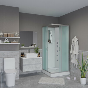 Душевая кабина Niagara NG-1101-14BKG 90х90х200