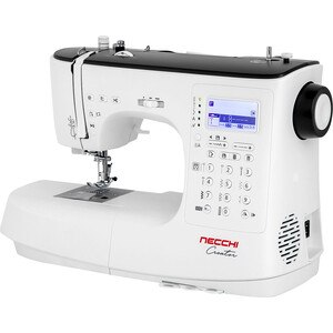 Швейно-вышивальная машина NECCHI NC-205D белый/фиолетовый