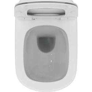 Унитаз подвесной безободковый Ideal Standard Tesi с сиденьем микролифт (T355101)