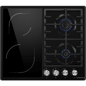 Комбинированная варочная панель MAUNFELD EEHE.642VC.3CB/KG
