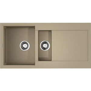 Кухонная мойка Omoikiri Sakaime 100-2-CH шампань (4993897)