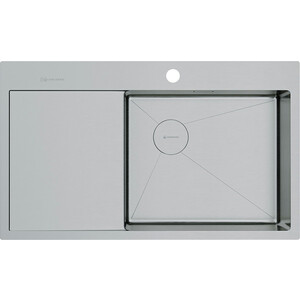 Кухонная мойка Omoikiri Akisame 86-IN-R Side нержавеющая сталь (4997042)